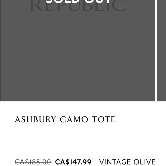 Camo Tote - Picture 2 of 5